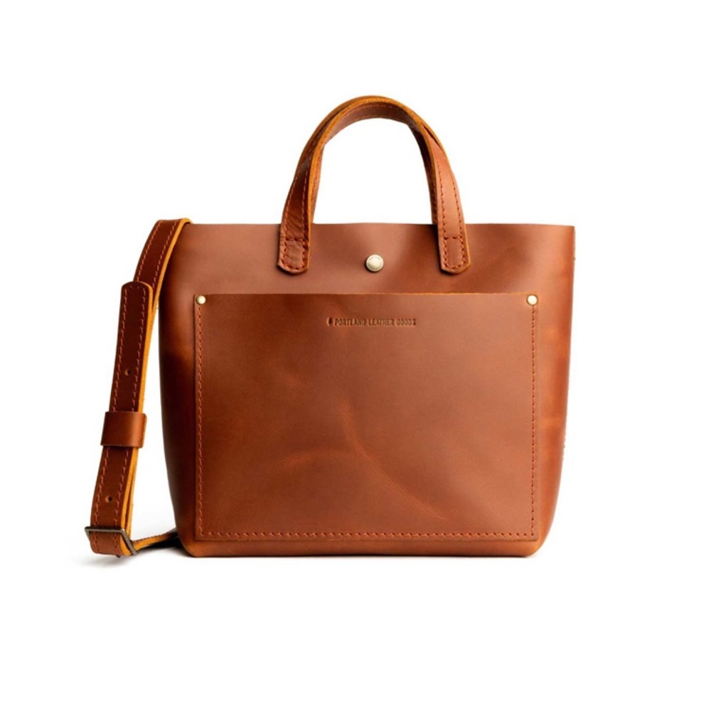 Portland Leather Almost Perfect Crossbody Honey